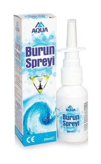 Aqua İzotonik Okyanus Suyu Tekli Sprey Serum Fizyoloji 20 ml