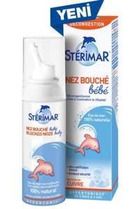 Sterimar Sıvı Deniz Suyu Tekli Sprey Serum Fizyoloji 100 ml