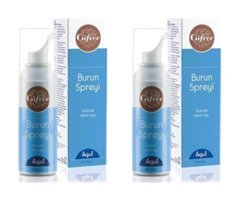 Gifrer Sıvı Deniz Suyu Tekli Sprey Serum Fizyoloji 2x100 ml