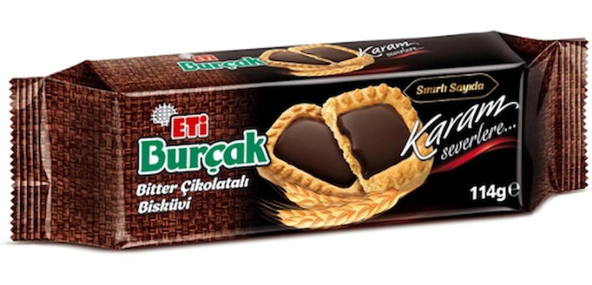 Eti Burçak Bitter Çikolatalı 6x114 gr