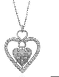 Serra Jewels Beyaz Kararmayan Otantik Forse Zincir Kadın Gümüş Kolye 45 cm