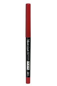 Pupa Milano Made To Last Definition No:301 Asansörlü Suya Dayanıklı İnce Kalıcı Mat Dudak Kalemi Bordo