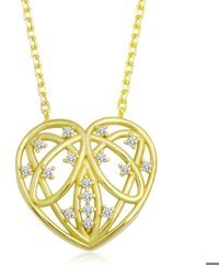 Serra Jewels Zirkon Taşlı Kararmayan Şans Forse Zincir Kadın Gümüş Kolye 45 cm
