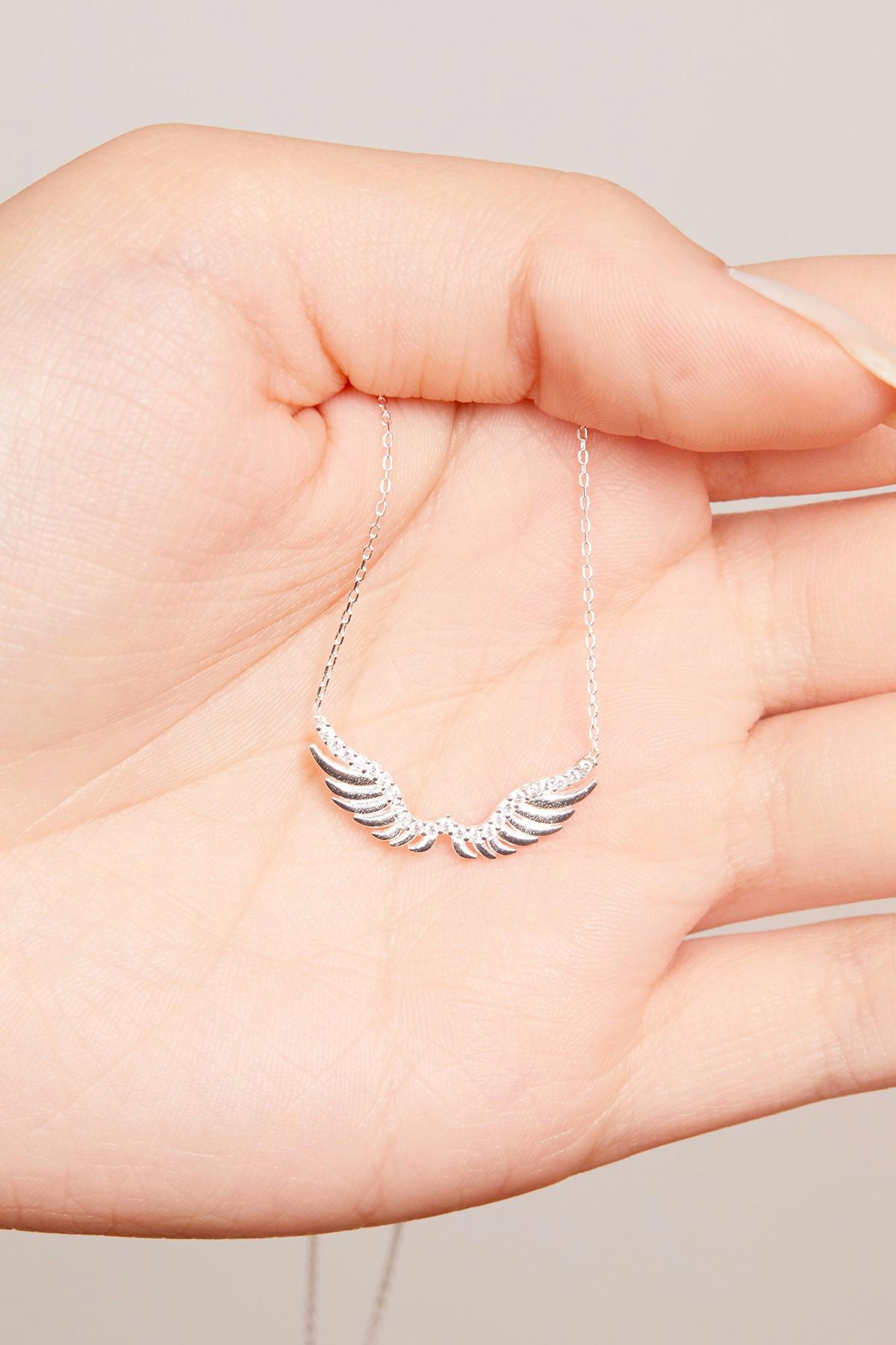 Elika Silver 925 Ayar Kararmayan Fimo Düz Zincir Kadın Gümüş Kolye