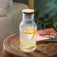 Karaca Helious Plastik Kapaklı Cam Sürahi 1 lt