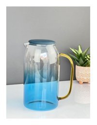 Arow Lizbon Luster Plastik Kapaklı Cam Sürahi 1.6 lt
