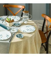 Pierre Cardin Doria 28 Parça 6 Kişilik Desenli Porselen Kahvaltı Takımı