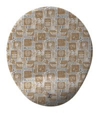 Flipped Egypt Bilek Destekli 20x25 cm S Mousepad Çok Renkli