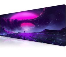 KlasseGear Pro Lunar Majesty 90x40 cm XXL Gaming Mousepad Çok Renkli