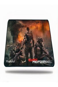 Piranha Professional 25x30 cm Gaming Mousepad Çok Renkli