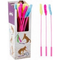 Pawise Hareketli Peluş Tüylü Yakalama Yavru-Yetişkin Olta Kedi Oyuncağı