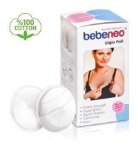 Bebeneo %100 Pamuk Premium 30'lu Göğüs Pedi