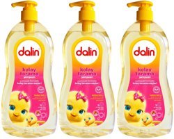 Dalin Bebek Şampuanı 700ML Kolay Tarama Badem Özlü Pompalı (3 Lü Set)