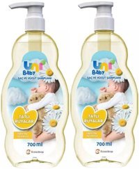 Uni Baby Bebek Şampuanı 700ml Tatlı Rüyalar (POMPALI) (2 Lİ SET)