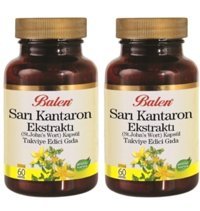 Balen John's Wort Sarı Kantaron Yetişkin Vitamin 2x60 Adet Kapsül