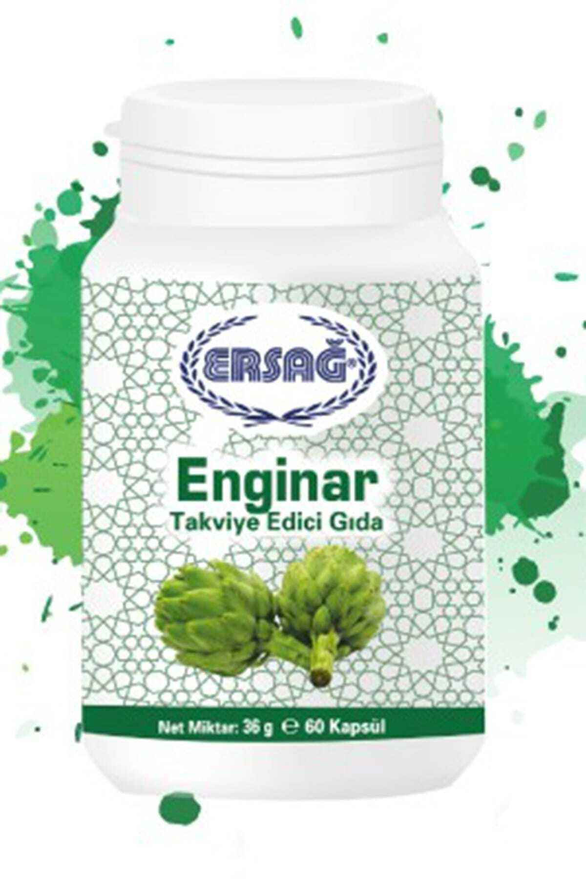 Ersağ Enginar Yetişkin Vitamin 60 Adet Kapsül