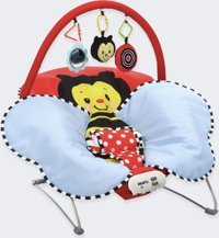 Kraft Little Bee Sallanan Titreşimli Oyuncaklı Müzikli 3 Kademeli Elektrikli Ana Kucağı