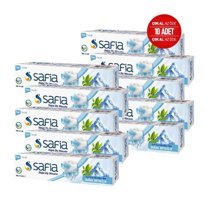 Safia Diş Macunu Yeşil Çay + Himalaya Tuzu 140 Gr. (10 Adet)
