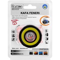 Watton Wt-607 Dinamolu Basmalı Uzun Menzil LED Şarjlı Kafa Feneri