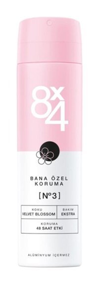 8x4 Velvet Blossom Sprey Kadın Deodorant 150 ml