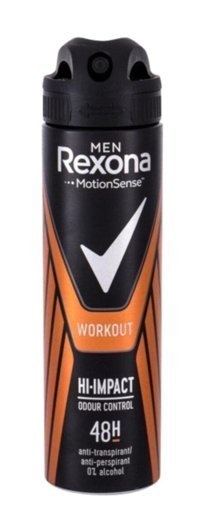 Rexona Workout Hı-Impact Ter Önleyici Antiperspirant Sprey Erkek Deodorant 150 ml