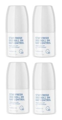 Farmasi Stay Fresh Pudrasız Ter Önleyici Antiperspirant Roll-On Erkek Deodorant 4x50 ml