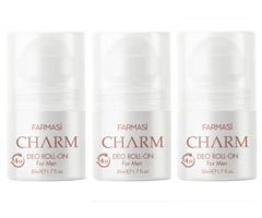 Farmasi Charm Pudrasız Roll-On Erkek Deodorant 150 ml