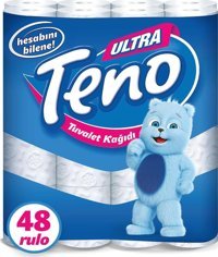 Teno Ultra 2 Katlı 48'li Tuvalet Kağıdı