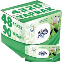 Familia 90 Yaprak 48 Paket Islak Mendil