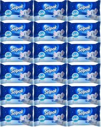 Selpak 10 Yaprak 18'li Paket Islak Mendil