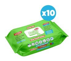 Pafilya 102 Yaprak 10'lu Paket Islak Mendil
