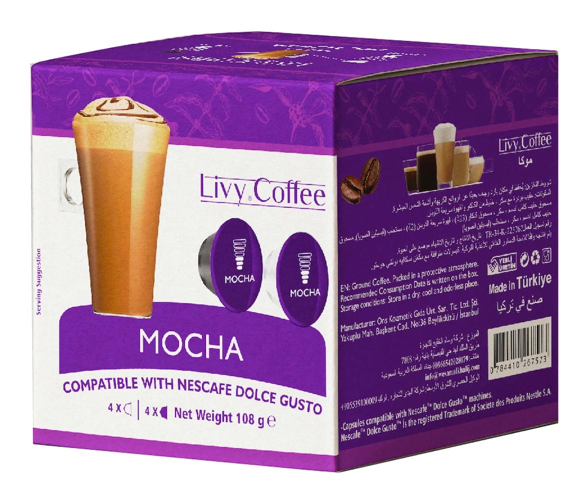 Dolce Mocha 4'lü Espresso Kapsül Kahve