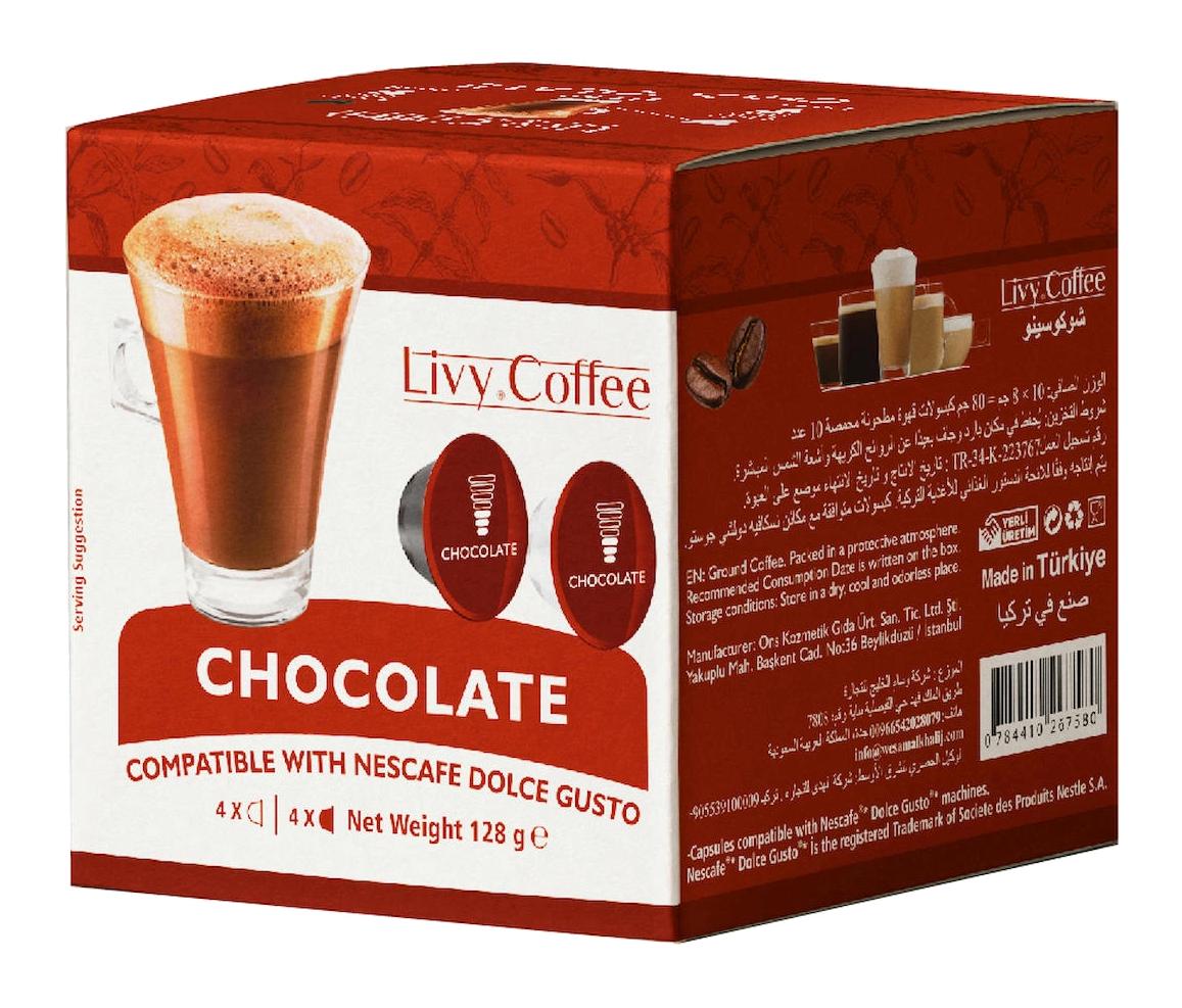 Dolce Chocolate 4'lü Espresso Kapsül Kahve