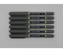 Uni-Ball Eye Fine 157 Metal-Plastik Tek Renkli 0.7 mm Mavi 6'lı Tükenmez Kalem Seti