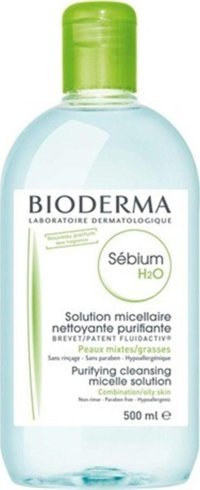 Bioderma Sebium H2o Karma Ciltler Su Bazlı Yüz Yıkama Jeli 500 ml