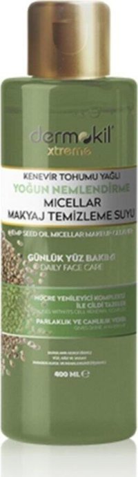 Dermokil Xtreme C Vitaminli Alkolsüz Tüm Ciltler Yağ Bazlı Yüz Temizleme Suyu 400 ml