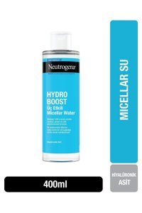 Neutrogena Hydro Boost C Vitaminli Alkolsüz Tüm Ciltler Yağ Bazlı Yüz ve Makyaj Temizleme Suyu 400 ml