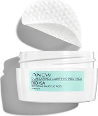 Avon Anew Dual Defence Siyah Nokta Karşıtı Leke Giderici Krem Ped Yüz Peelingi