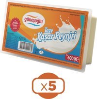 Güneşoğlu Kaşar Peynir 5x600 gr