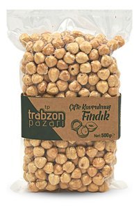 Trabzon Pazarı Çifte Kavrulmuş Fındık 500 gr