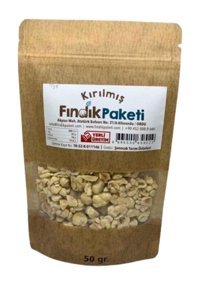 Fındık Paketi Kavrulmuş Tane Fındık 50 gr