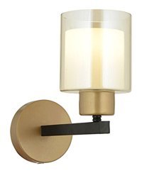 Apliqa Jade Tekli Metal LED Aplik Siyah