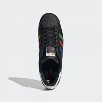 Adidas Superstar FU9520 Ortopedik Bağcıklı Erkek Günlük Ayakkabı Siyah