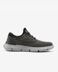 Skechers Garza Romano 204573-BLK Ortopedik Bağcıklı Erkek Günlük Ayakkabı Siyah