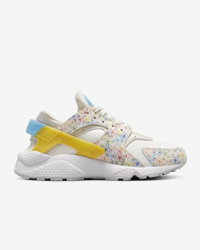 Nike Air Huarache DV3209-100 Ortopedik Bağcıklı Kadın Günlük Ayakkabı Beyaz