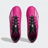 Adidas X Speedportal.4 GZ2455 Bağcıklı Çivili Krampon Pembe