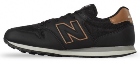 New Balance 500 GM500BGB Bağcıklı Erkek Günlük Ayakkabı Siyah
