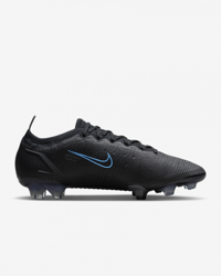 Nike Mercurial Vapor 14 Elite FG CQ7635-004 Bağcıklı Çivili Krampon Siyah