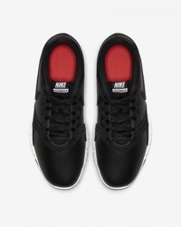 Nike Flex Essential TR Leather AQ8227-001 Bağcıklı Kadın Antrenman Ayakkabısı Siyah