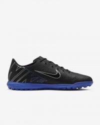 Nike Mercurial Vapor 15 Club DJ5968-040 Bağcıklı Halı Saha Ayakkabısı Siyah